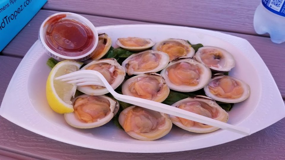 Clams on Half Shell